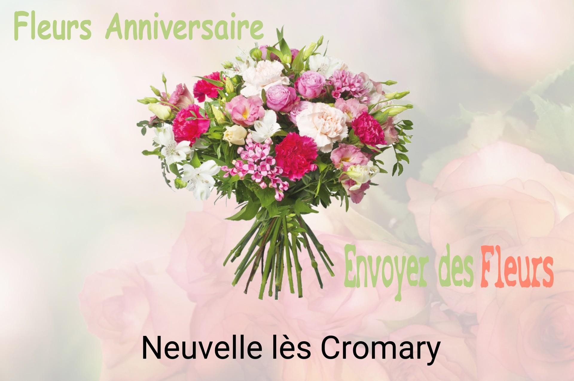 Bouquet de fleurs d’anniversaire livré à Neuvelle-lès-Cromary